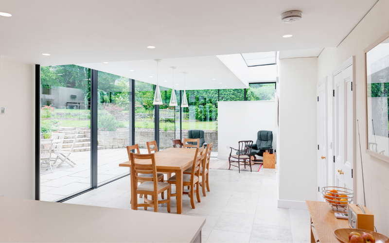 Glass- Rear -Extension-in -Tavistock